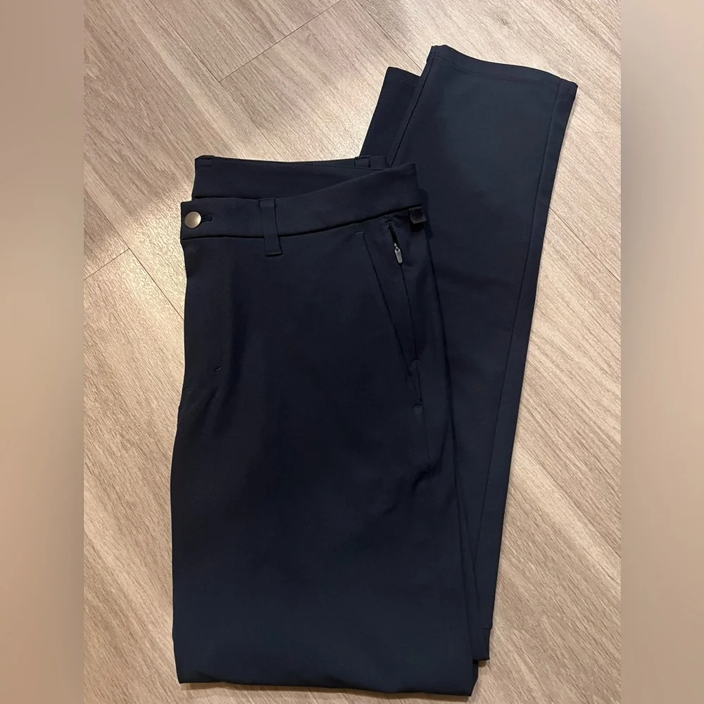 lululemon athletica Navy Slim-Fit Dress Pants